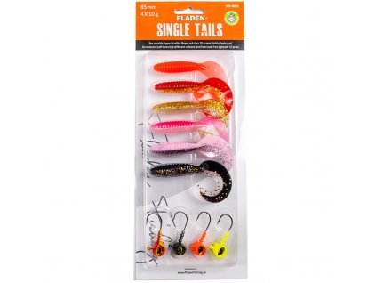 Fladen set na přívlač 85 mm 10g (Varianta Červená)